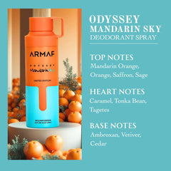 Odyssey Mandarin Sky Limited Edition - 200ml Deo