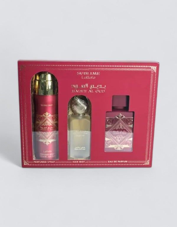 Badee Al Oud Sublime 3-Piece Gift Badee Al Oud Sublime 3-Piece Gift