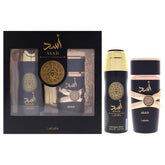 (2pc Gift Set) Asad by Lattafa 100mlEDP+ 200ml Perfume Spray