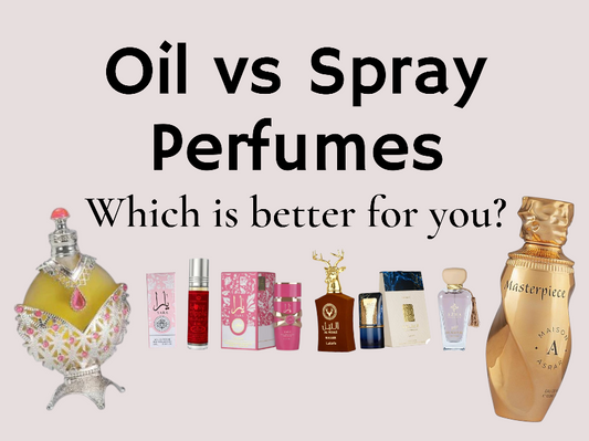 Zenia Fragrance Oil vs Spray Perfume