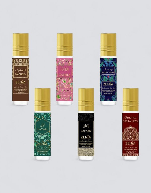 Fragrance Haven Bundle Pack - Pack of 6 Roll-On
