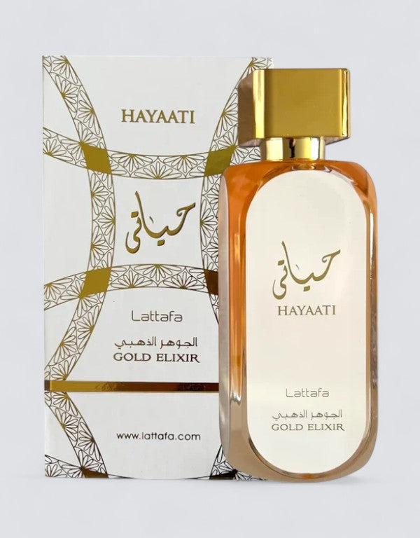 Hayaati Gold Elixir - 100ml By Lattafa EDP