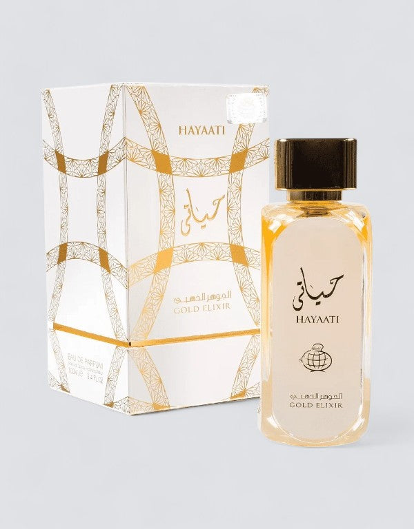 Hayaati Gold Elixir - 100ml By Lattafa EDP