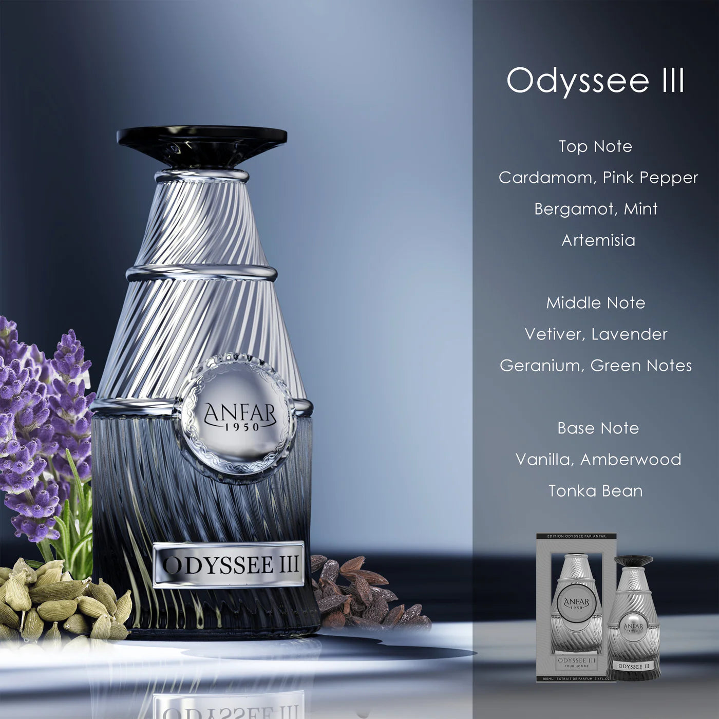 1950 Odyssee III - 100ml Extrait de Parfum