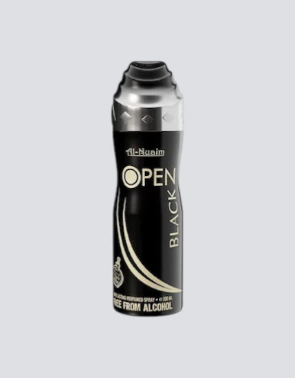 Open Black - 200ml Deo