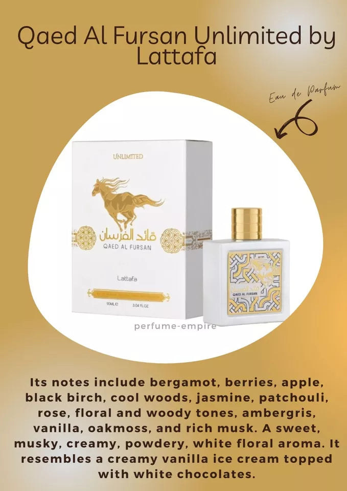 Qaed Al Fursan Unlimited - 90ml By Lattafa EDP