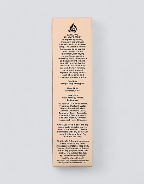 Shahd - 150ml All Over Spray