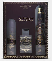 Lattafa Badee Al Oud Amethyst Gift Set