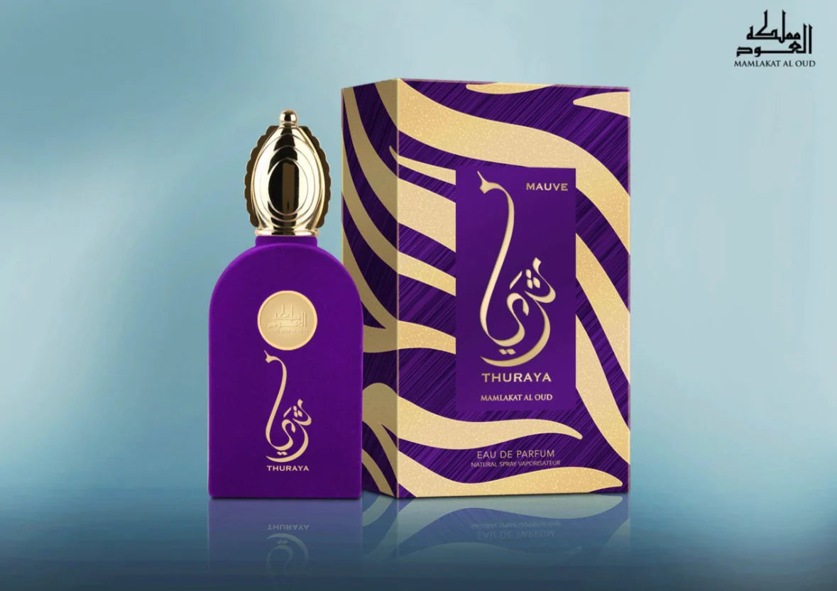 Thuraya Mauve EDP 100 ml – Mamlakat Al Oud – Zenia Fragrance Thuraya Mauve EDP 100 ml – Mamlakat Al Oud – Zenia Fragrance