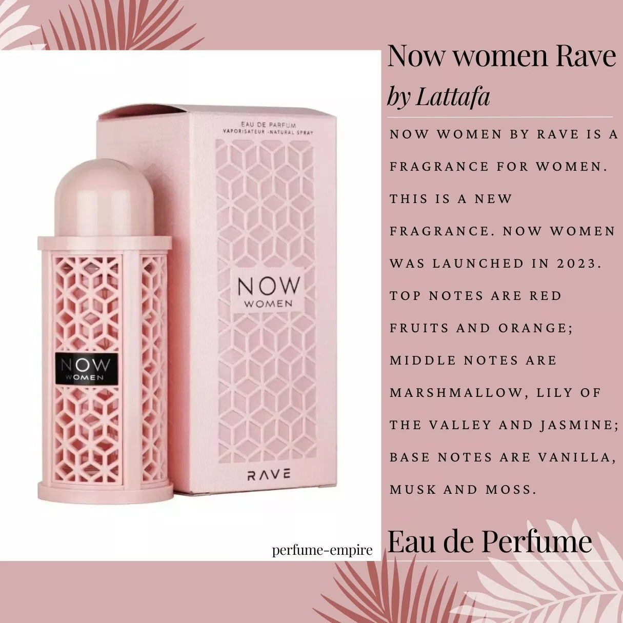 Rave Now - 100ml By Lattafa EDP